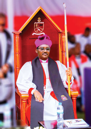 Picture This: Rwandan Bishop Taking to Pulpit at Parkersburg Church